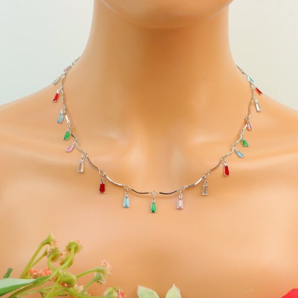 "New Beautiful Design Necklace Chain for Women/Girls, Gift, N811 - Picture 3 of 10